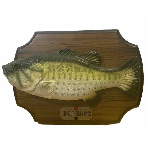 Big Mouth Billy Bass, Le Poisson Chantant Gemmy à Détecteur De Mouvement